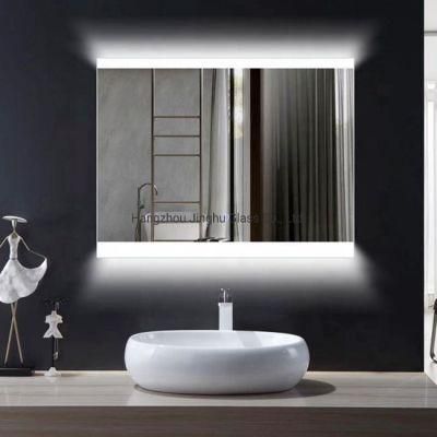 Jh Unique Design Bathroom Mirror Cabinet with Touch Switch Adjusted Shelf