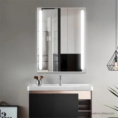 Custom Modern Fashion Hotel Bathroom Vanity LED Mirror