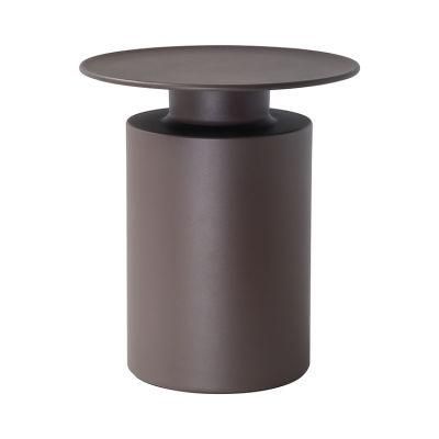 Living Room Aluminum Alloy Black Smart Coffee Table for Hotel Lobby