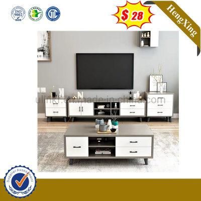 Modern Living Room Furniture Latest Design TV Stand Wooden Side Wall Coffee Table