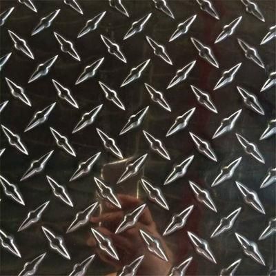 Hot Sale 1000 Series Aluminum Tread Embossed Checkered Chequered Plates