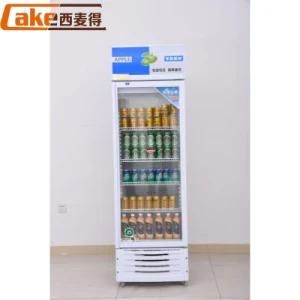 Commercial Vertical 1 Glass Door Refrigerator Cold Drink Showcase