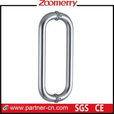 Stainless Steel SUS304 Door Pull Handle Tubular Back-to-Back Pull Handle