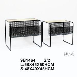 Modern Decorative Black Metal Mesh Floating Shelves Set for Display Storage Furniture