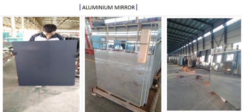 1.8mm 2mm 2.5mm 3mm Thickness Aluminium Coated Float Glass Mirror