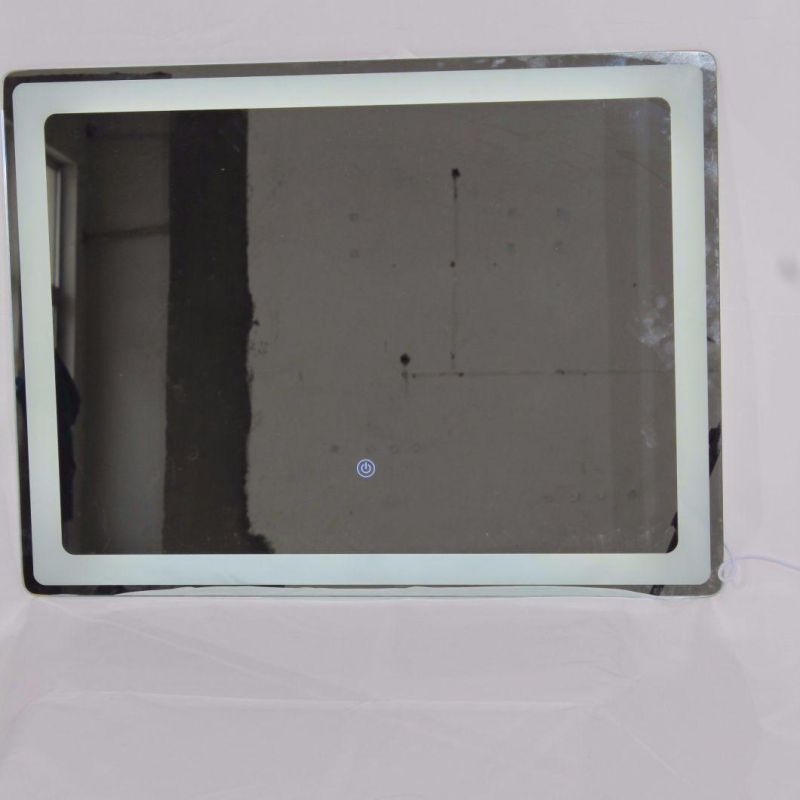 Simple LED Bathroom Mirror Round Mirror in Hotel Bathroom 0668