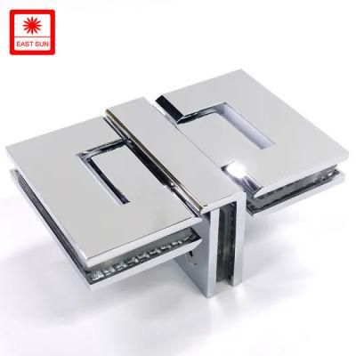 Three Ways Brass Hinge Stainless Steel Glass Hardware Shower Hinges (ESH-689)