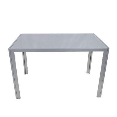 Modern Decoration Dining Tempered Glass Dining Table