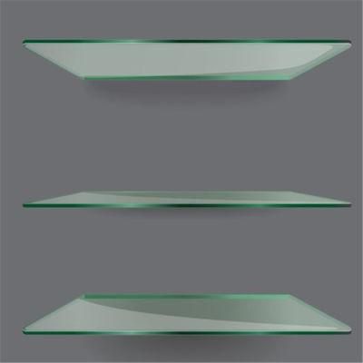 10mm Super Clear Flat Polished Edge Shelf Glass