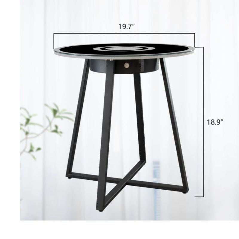 coffee Desk Lamp with Speaker and Phone Charer