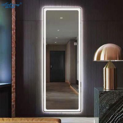 Home Decorative Bathroom Wall Mounted Dressing Makeup Smart LED Mirror with More Function Anti Fog Bluetooth