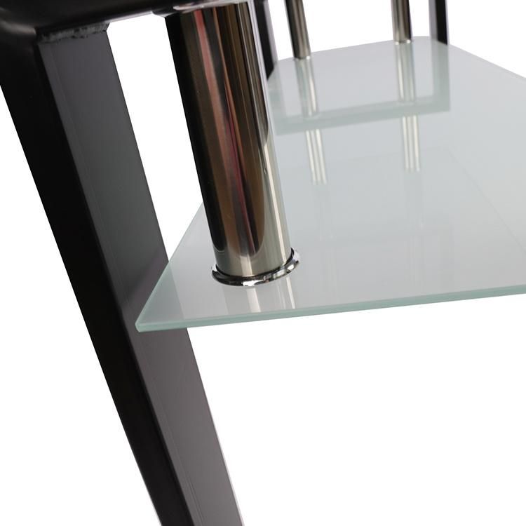 Factory Price Side Table Modern Tempered Glass Mirrored Coffee Table