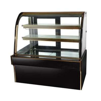 Hot Sell Glass Front Open Cake Display Fridge Refridgeration Glass Bakery Display/Cake Showcase/Display Cooler