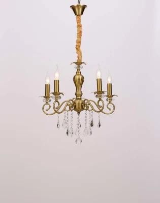 Modern Decoration European Style Living Room Metal Iron Chandelier