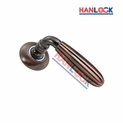 Latest Classical Strip Design Aluminum Alloy Luxury Wooden Door Handle