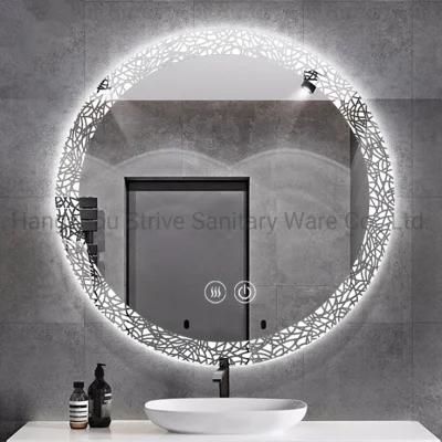 LED Smart Bathroom Mirror Silver Mirror for Bathroom and Dressing