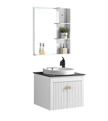 Top LED Mirror Cabinet Bathroom Vanity with Waterproof Furniture