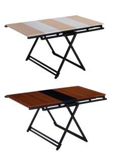 Free Sample Desk Executive Design Furniture Folding Smart CEO Tempered Glass Wooden Office Table with Wheels