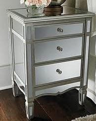High Standard Durable Mirrored Large Wide Chest Bedroom Drawers