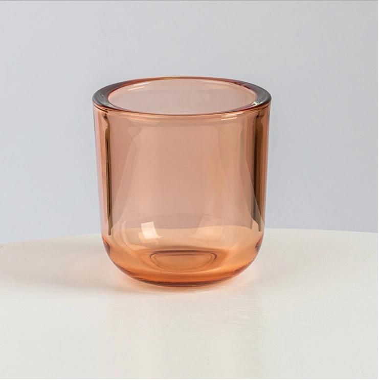 Vss Luxury Colored Thick Wall Votive Glass Candle Holder for Home Decor