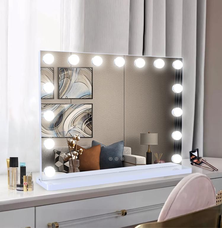 Hot Selling Illuminated Hollywood Lighted Vanity Makeup Mirror