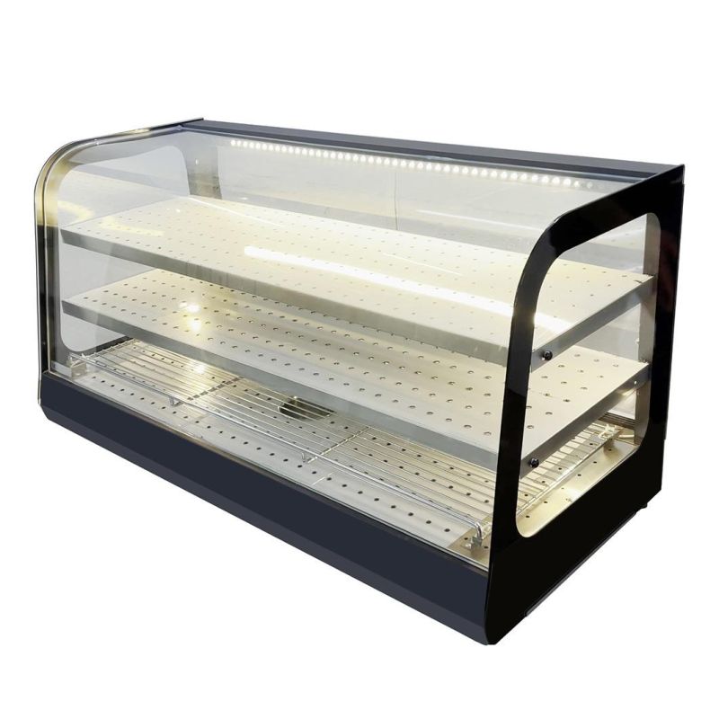 Restaurant Electric Hot Glass Food Warmer Display Showcase for Sale Warmer Display Showcase