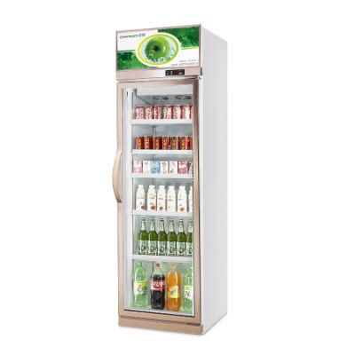 Commercial Vertical Upright Beverage Refrigerated Display Cabinet with Glass Door