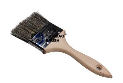 Well Selling Wooden Handle Paint Brush with Bristle White