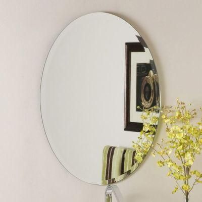 Basic Mirror Frameless Mirror 25mm Beveled Edge Mirror for Bathroom Advanced Furniture