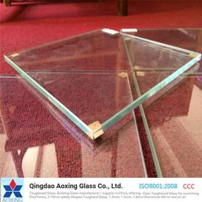 1-19mm Clear/Color Sheet/Flat Float Glass for Building/Window