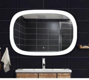 Smart High-End Touch Screen Bluetooth Bathroom Mirror with Lights