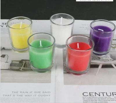 Glassware Gift Home Decoration Colors Glass Candle Jar Glass Candle Holder