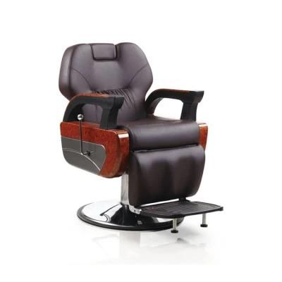 Hl-9236 Salon Barber Chair for Man or Woman with Stainless Steel Armrest and Aluminum Pedal