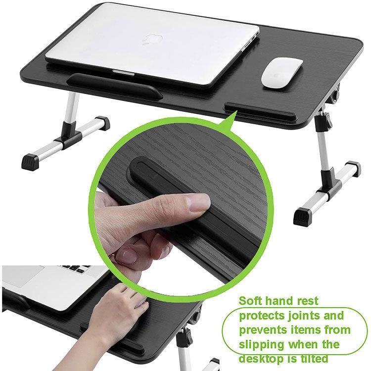 Modern Portable Adjustable Computer Table Folding Light Weight Metal Study Reading Stand Table