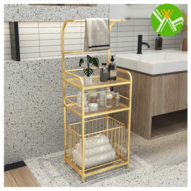 Multifunctional Bathroom Towel Bar Rack Luxury Bathroom Towel Racks for Bathroom Decoration