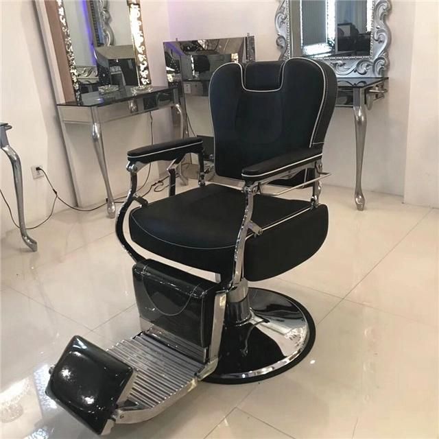 Hl-9229 2021 Salon Barber Chair Hl-9229 for Man or Woman with Stainless Steel Armrest and Aluminum Pedal