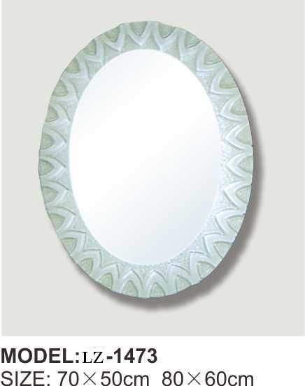 Irregular Modern Design Bathroom Mirror Glass Vanity Furniture