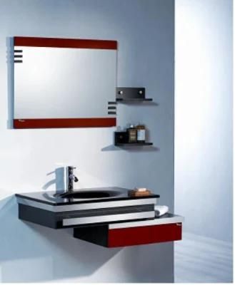 Veneer Bathroom Fixtures / Bathroom Single Vanities / Bath Vanity (TH9028B)