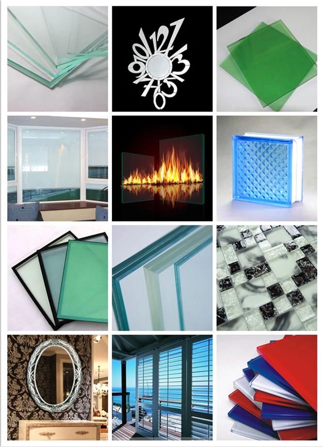 2-19mm Clear Float Glass for Tempered Glass/Cover Glass