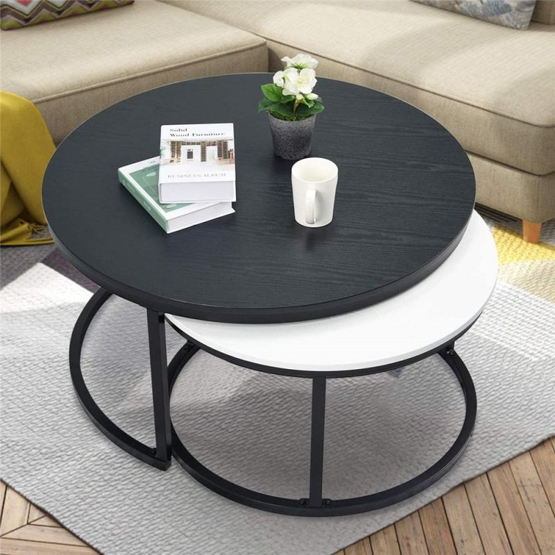 Round Coffee Table Combination