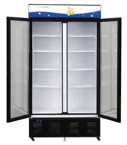 High Quality Double Door Vertical Showcase Pretty Price