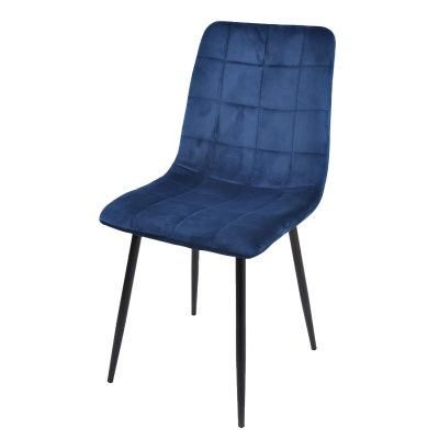 Modern Nordic Style Home Outdoor Furniture Restaurant Wedding PU Leather Velvet Dining Chair