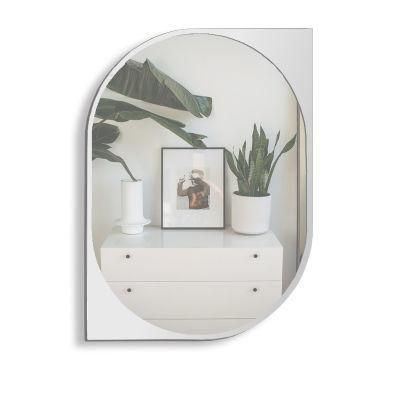 Horizontal Installation Irregular Frame Household Bathroom Mirror Wall Mounted