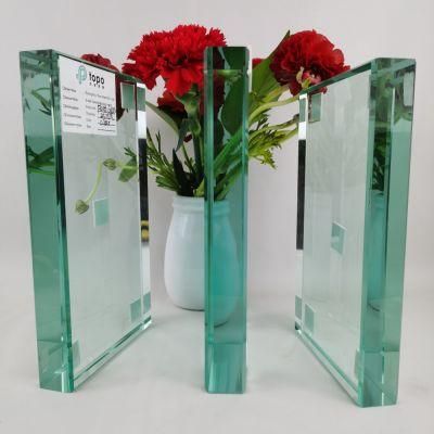 15mm 19mm 2440mmx3300mm Clear Float Glass for Curtain Wall (W-TP)