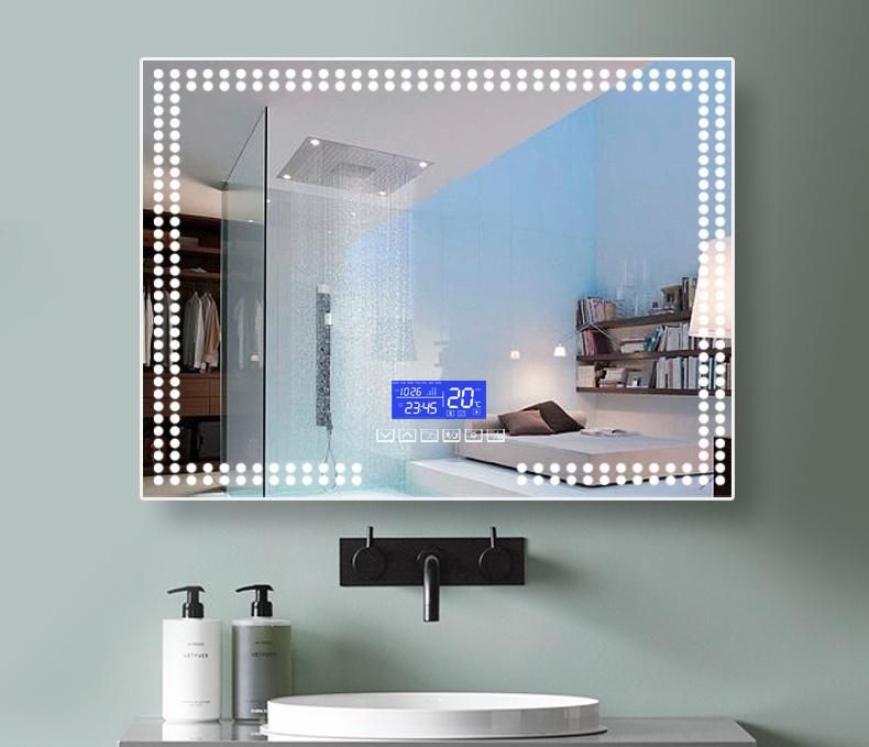 Home Decoration LED Bathroom Wall Mirrors Espejos