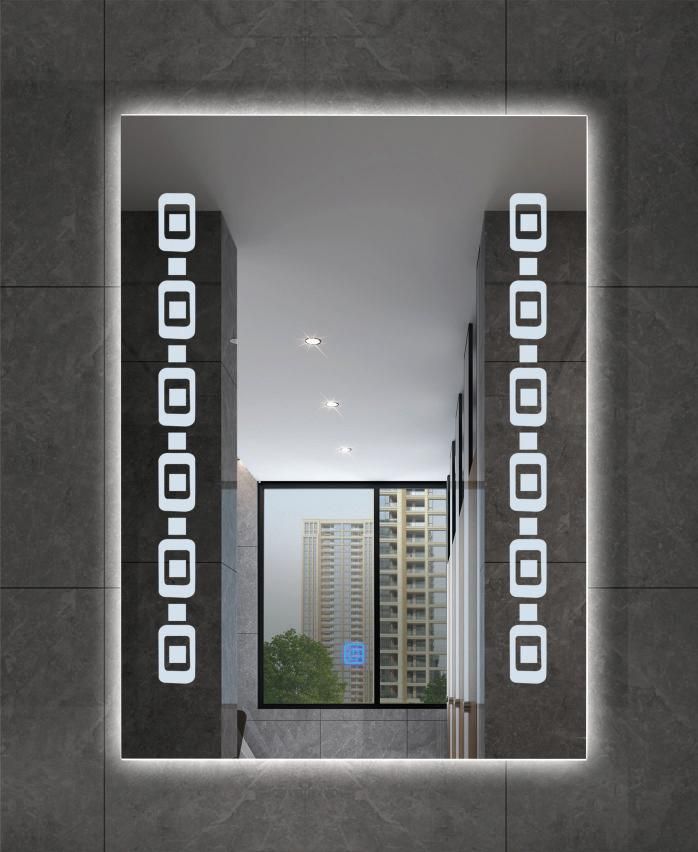 LED Vanity Mirrors for Bathrooms Modern Frameless Wall Mounted Illuminated Luxury LED Light