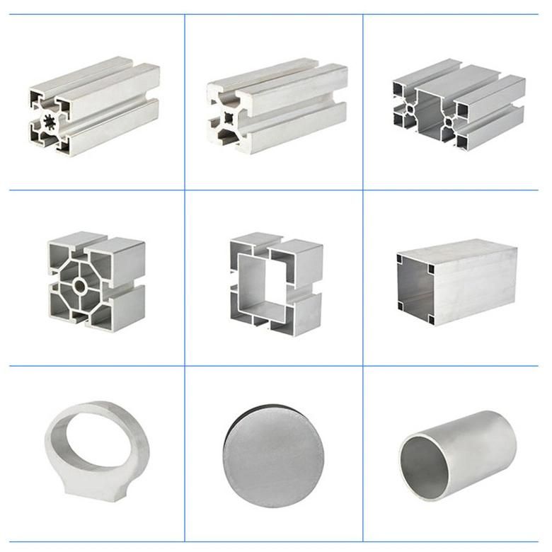 Lower Aluminium Profile for Wardrobe Aluminium Profiles for Wardrobe Sliding Doors Aluminum Alloy Extrusion Profile