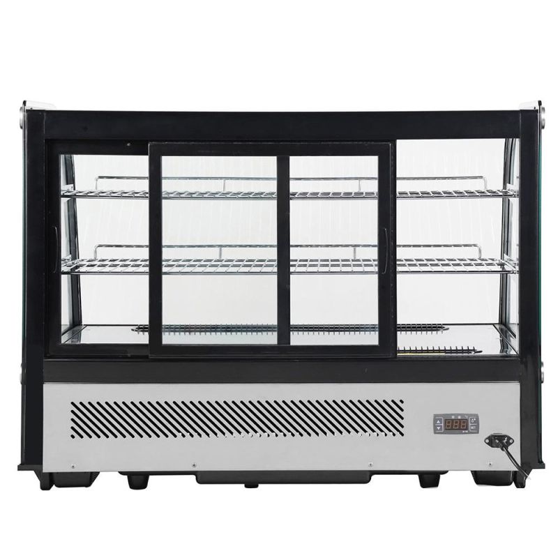 Electric Food Warming Display Showcase/ High Efficiency Hot Food Warmer Showcase