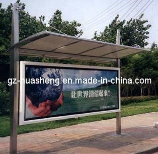 Bus Shelter with Lght Box (HS-BS-B003)